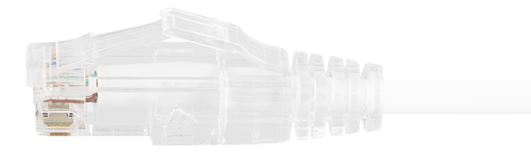 RJ45 connector for slim patch cable, Cat6a, 28AWG, 20pcs