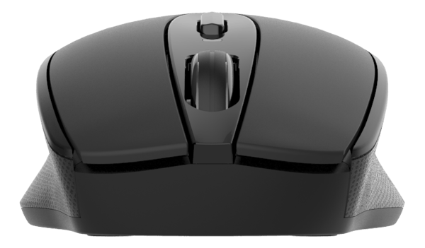Wireless office silent mouse, USB receiver, rubber coated