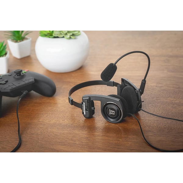 Hovedtelefon PortaPro Communication Headset On-Ear Mic Sort