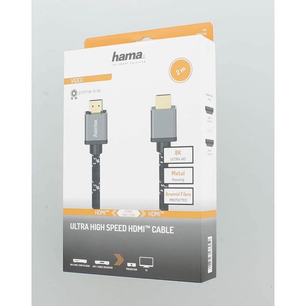 Cable HDMI Ultra High Speed 8K 48Gbit/s Metal 2.0m Gold