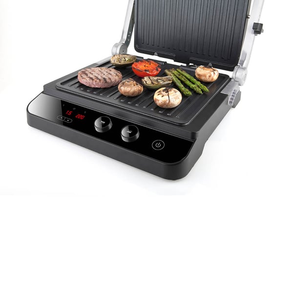 Bordgrill, Ekstra Plate 2000W, Børstet Stål