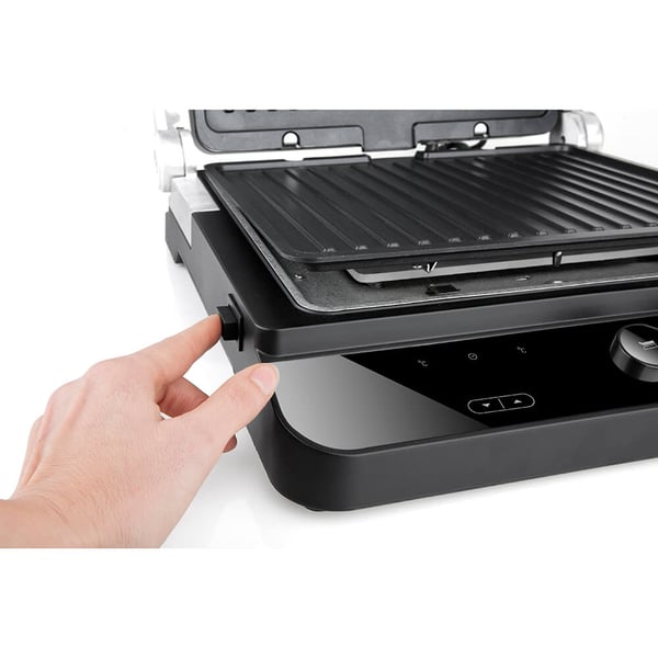 Bordgrill, Ekstra Plate 2000W, Børstet Stål