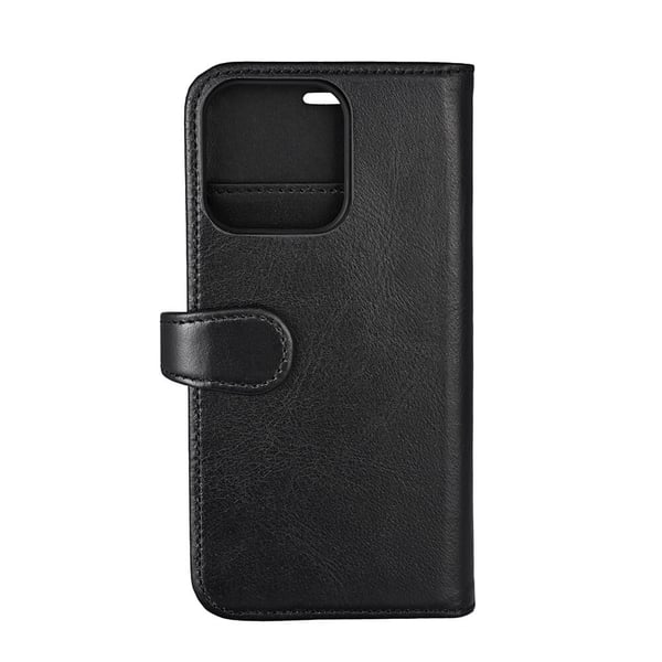 2in1 Wallet Leather 3 card iPhone 13 Pro Black