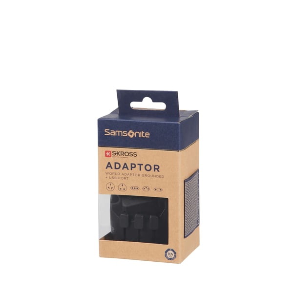 Travel Adapter Världsadapter + USB