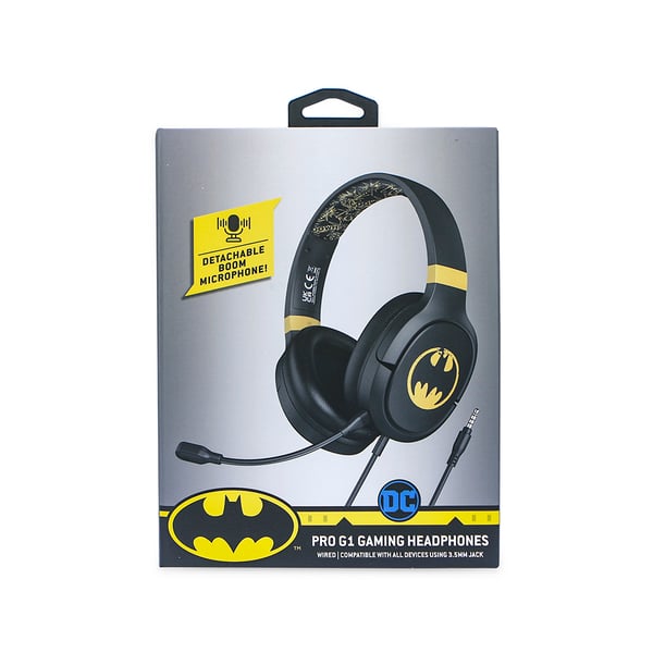 Batman Gaming-Headset, Over Ear, Bom-mikrofon