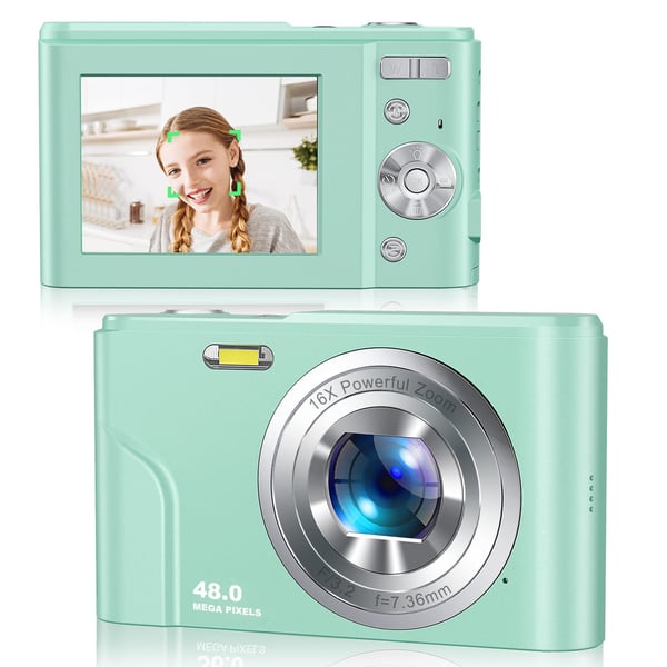 Digikamera 1080P 48 megapikseliä 16x zoom Green