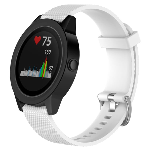 Garmin VivoActive 4S armbånd silikone White