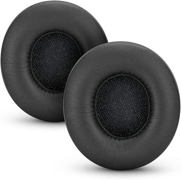 Öronkuddar för Beats Solo 2/3 PU-läder 1 par Svart