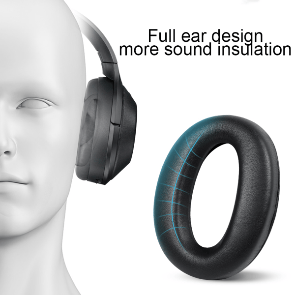 Øreputer for Sony WH-1000XM4 1 par Black