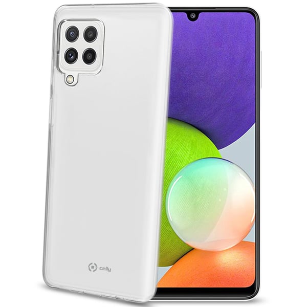 Gelskin TPU-deksel til Galaxy A22 4G gjennomsiktig