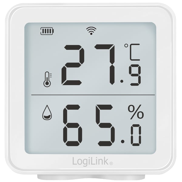Smart temperatur- og fuktighetssensor Wifi Tuya