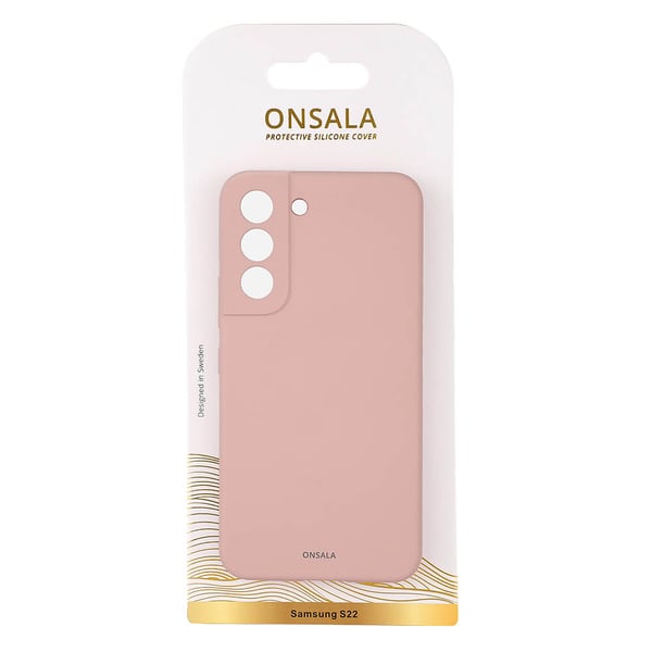 Mobilcover Silikone Sand Pink - Samsung S22