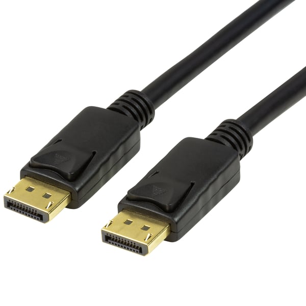 DisplayPort-kabel 1.4 4K/120 Hz, 8K/60 Hz 2m Sort
