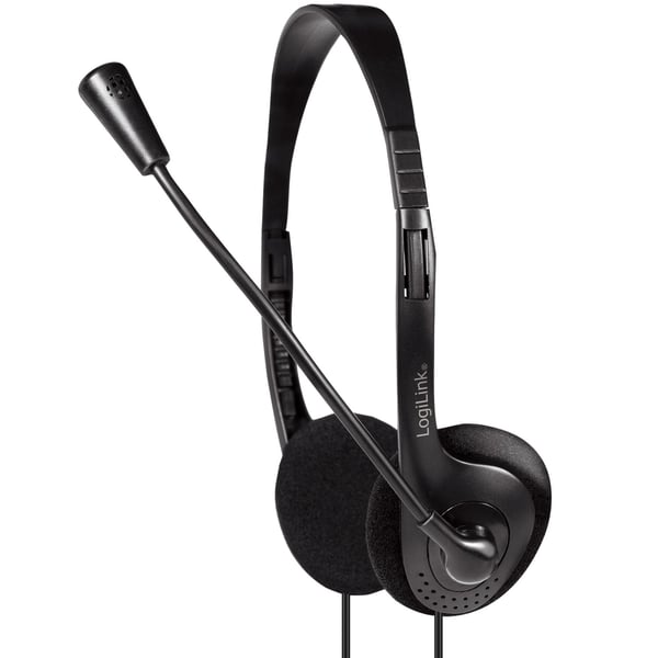 PC-kuulokkeet Stereo mikrofonilla 1x3,5 mm liitin