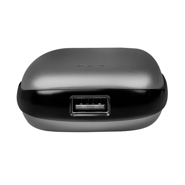 PowerBank 4000 mAh 10W håndvarmer metallisk grå