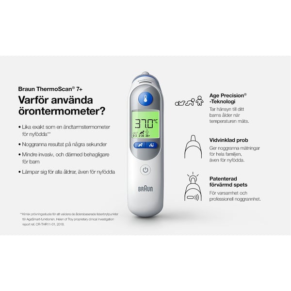 ThermoScan 7+ Alderspræcision IRT6525