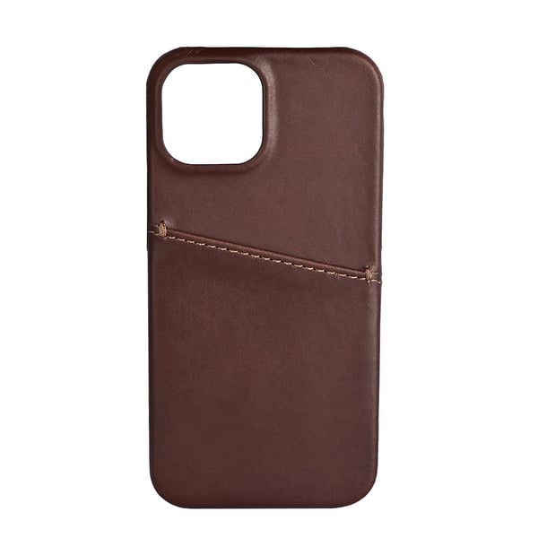 Cover Læder Brun - iPhone 13 Mini