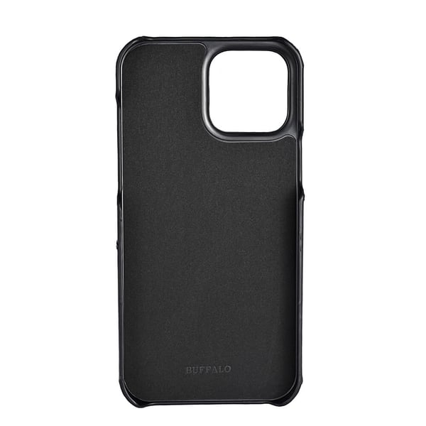 Mobildeksel Lær Svart - iPhone 13 Pro Max