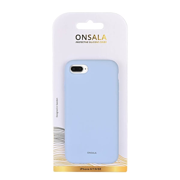 Mobilcover Silikone Light Blue - iPhone 6/7/8/SE