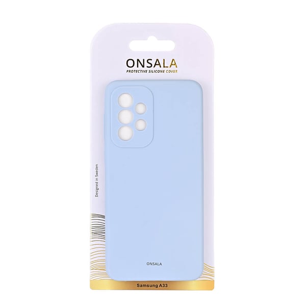 Suojakuori Silikooni Light Blue - Samsung A33
