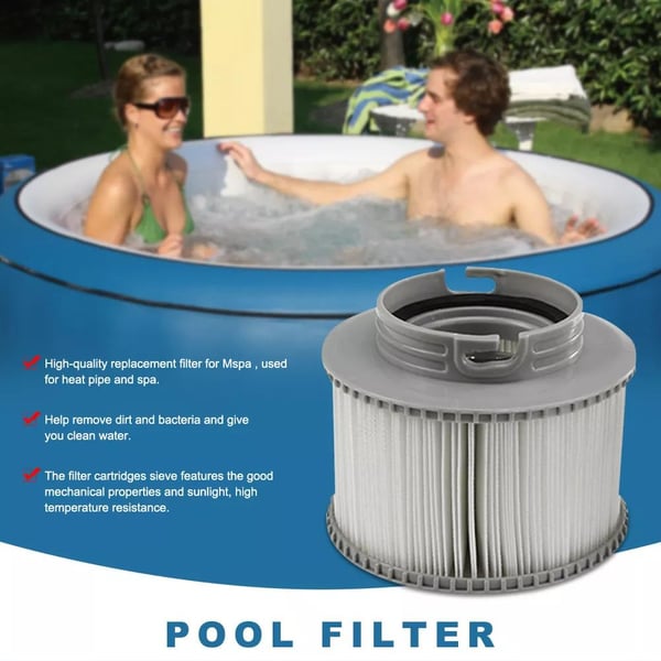 2-Pak - Poolfilter til MSPA oppustelige pools FD2089 - Poolfilter