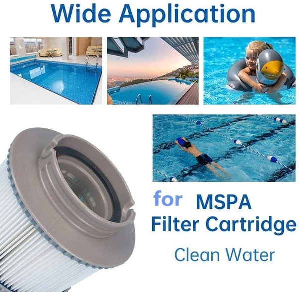 2-Pak - Poolfilter til MSPA oppustelige pools FD2089 - Poolfilter