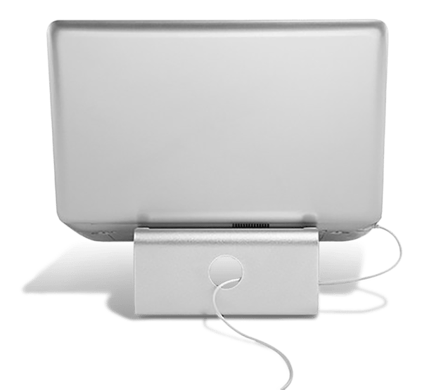 Laptop and tablet stand, aluminum 11-15”, silver