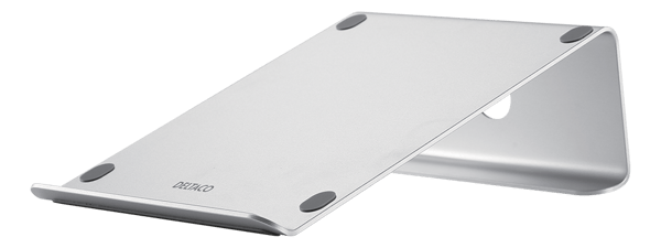 Laptop and tablet stand, aluminum 11-15”, silver