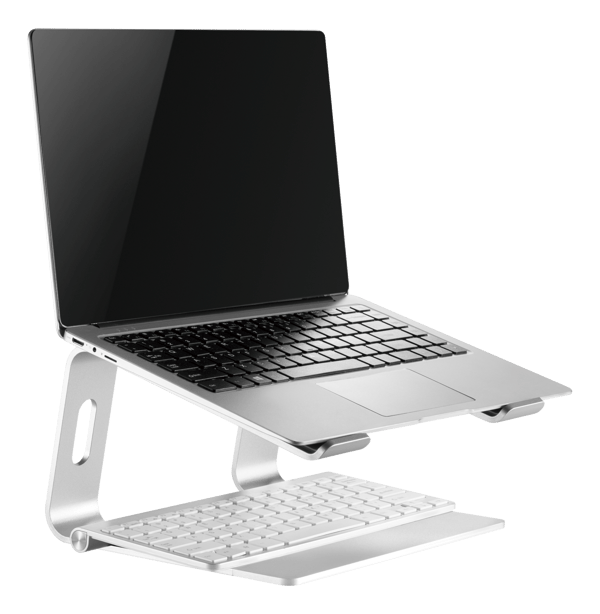 Office, High-rise laptop riser, 5kg, aluminum