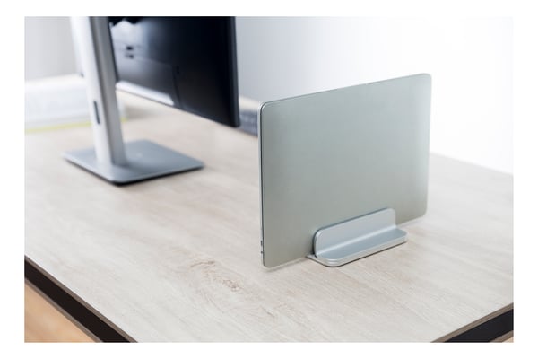 Office, Adjustable vertical laptop holder, 5kg, alumimnum