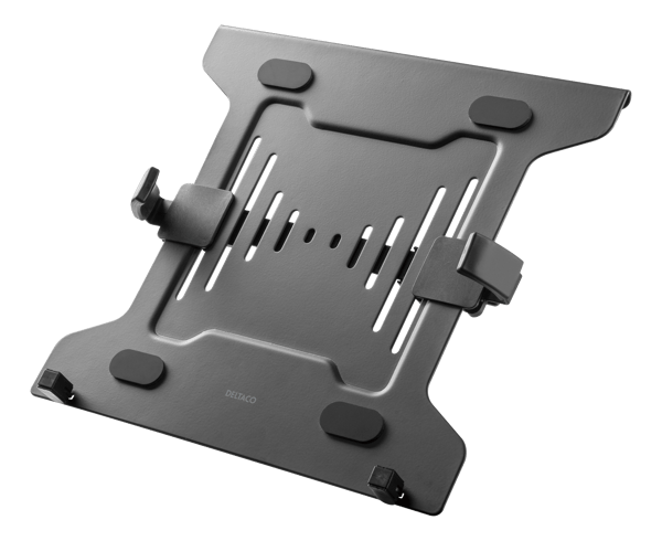 Universal laptop holder, steel, VESA, black