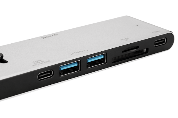 USB-C docking station, HDMI/SD/mSD reader,works with MacBook