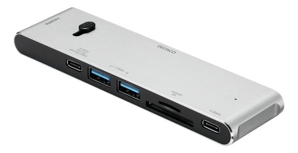 USB-C docking station, HDMI/SD/mSD reader,works with MacBook