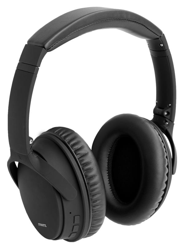 BT500 BT noise-cancelling headphones mic. black