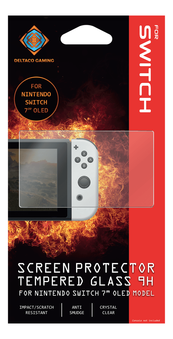 Screen protector Nintendo Switch OLED 7" scratch clear0.33mm