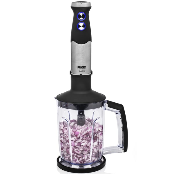Stavmixersæt 1000W XL rustfrit stål
