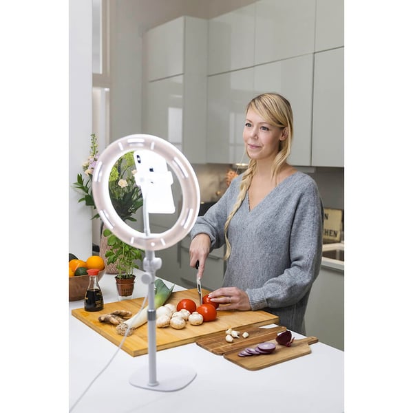LED Ring Desk Light 10"