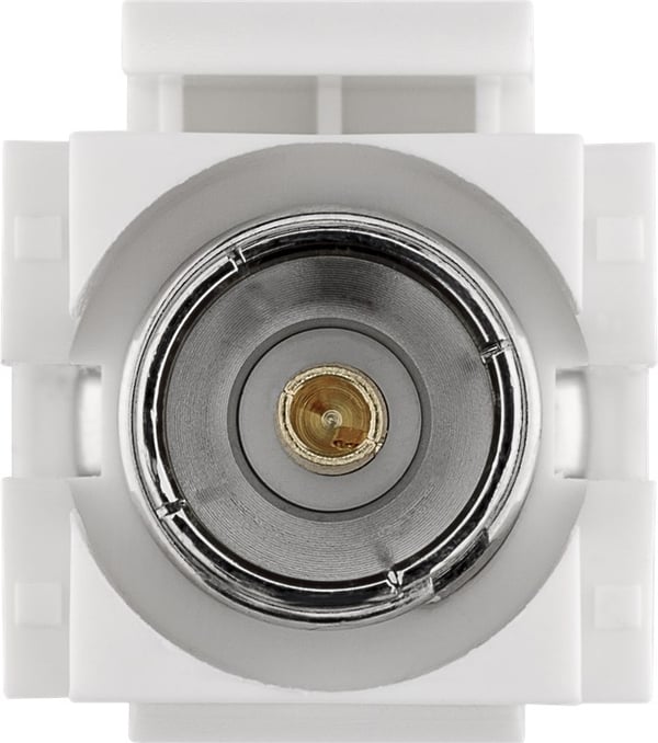 Keystone-modul, SAT/antenne, glatt innfelt montering