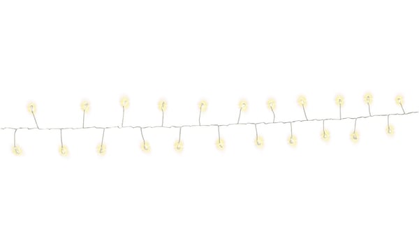 50er LED sølv wire cluster lyskjede