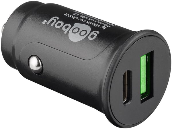 Hurtig oplader til bil med dobbelt USB-C™ PD (Power Delivery) (27 W)