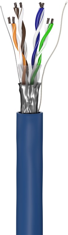 CAT 5e nettverkskabel, F/UTP, 100 m