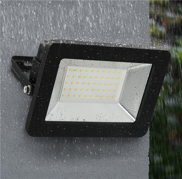 LED-strålkastare för utomhusbruk, 30 W