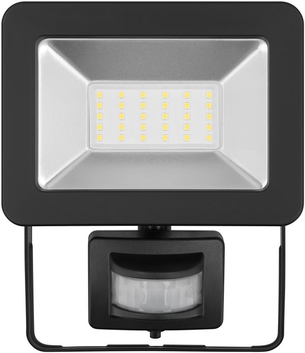 LED-kohdevalo ulkokäyttöön, 30 W, liiketunnistimella