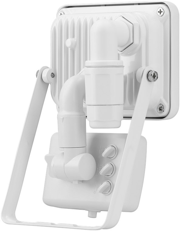 LED utendørs flomlys, 10 W, med bevegelsesdetektor