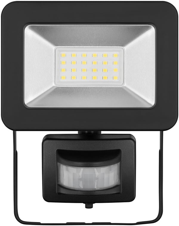 LED-spotlight for utendørs bruk, 20 W, med bevegelsesdetektor