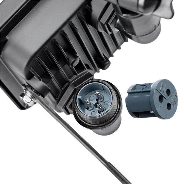 LED-spotlight for utendørs bruk, 20 W, med bevegelsesdetektor
