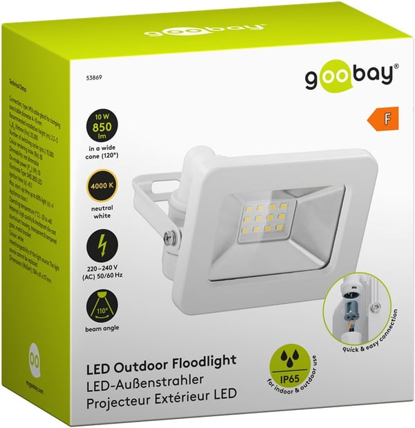 LED-kohdevalo ulkokäyttöön, 10 W