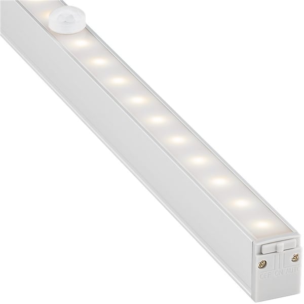 Integrert LED-belysning med bevegelsesdetektor