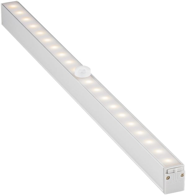 Integrert LED-belysning med bevegelsesdetektor