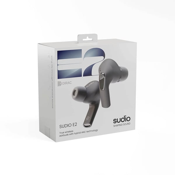 Hodetelefon In-Ear E2 True Wireless ANC Svart